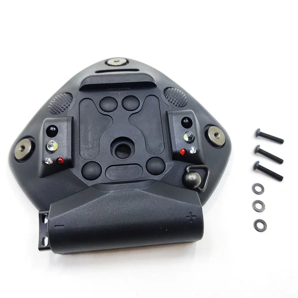 SOTAC Taktische LED-Beleuchtung Helmhalterung Rot Blau IR-Licht Langer heller Stroboskophelm Getrockneter Tintenfisch Jagdzubehör - imagen 3