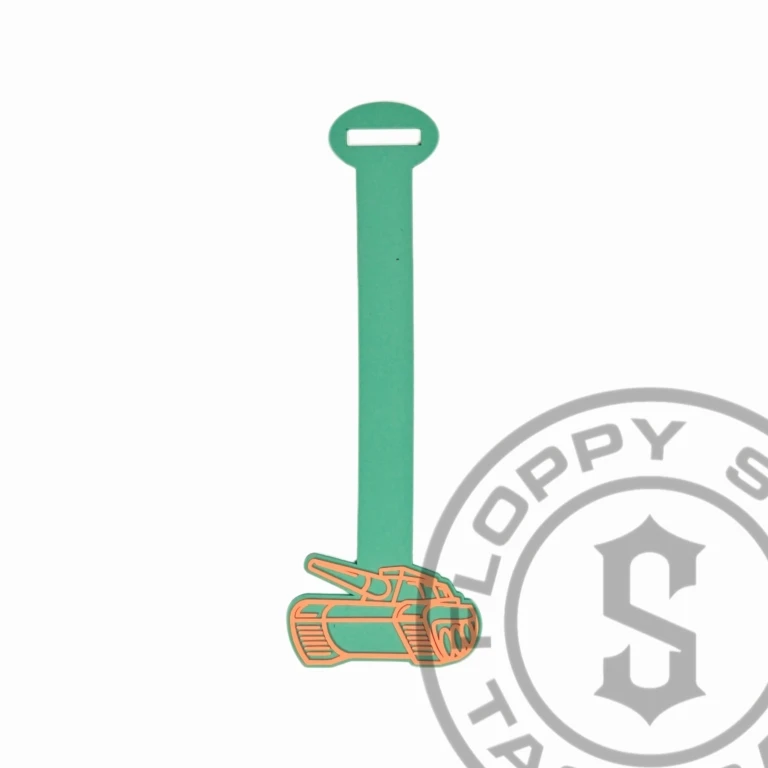 Etiqueta superior de la prevención de la pérdida del equipaje de la identificación del equipo de la mochila de la etiqueta del bolso de la defensa - imagen 3