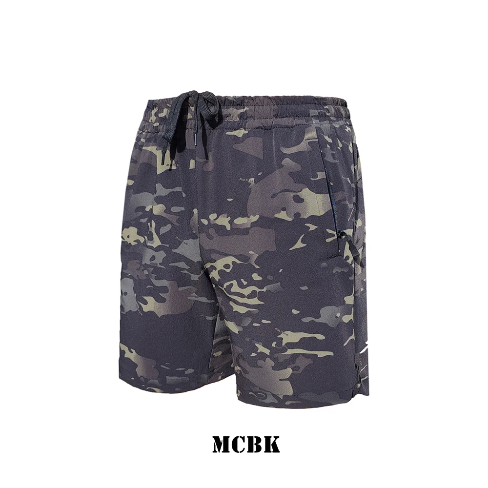 Pantalones cortos de camuflaje tácticos para hombre, pantalones cortos informales de verano para deportes al aire libre, pantalones cortos transpirables - imagen 3