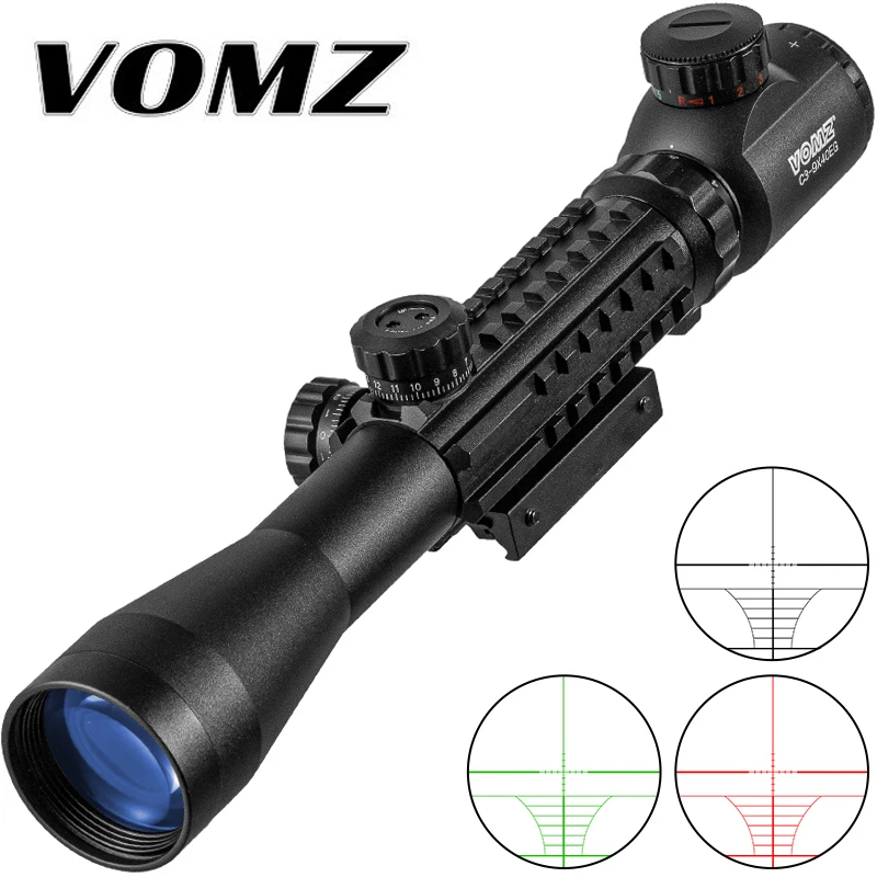 VOMZ 3-9X40 EG mira telescópica óptica táctica mira telescópica pistola de francotirador mira de caza pistola de aire Rifle retícula al aire libre mira - imagen 2