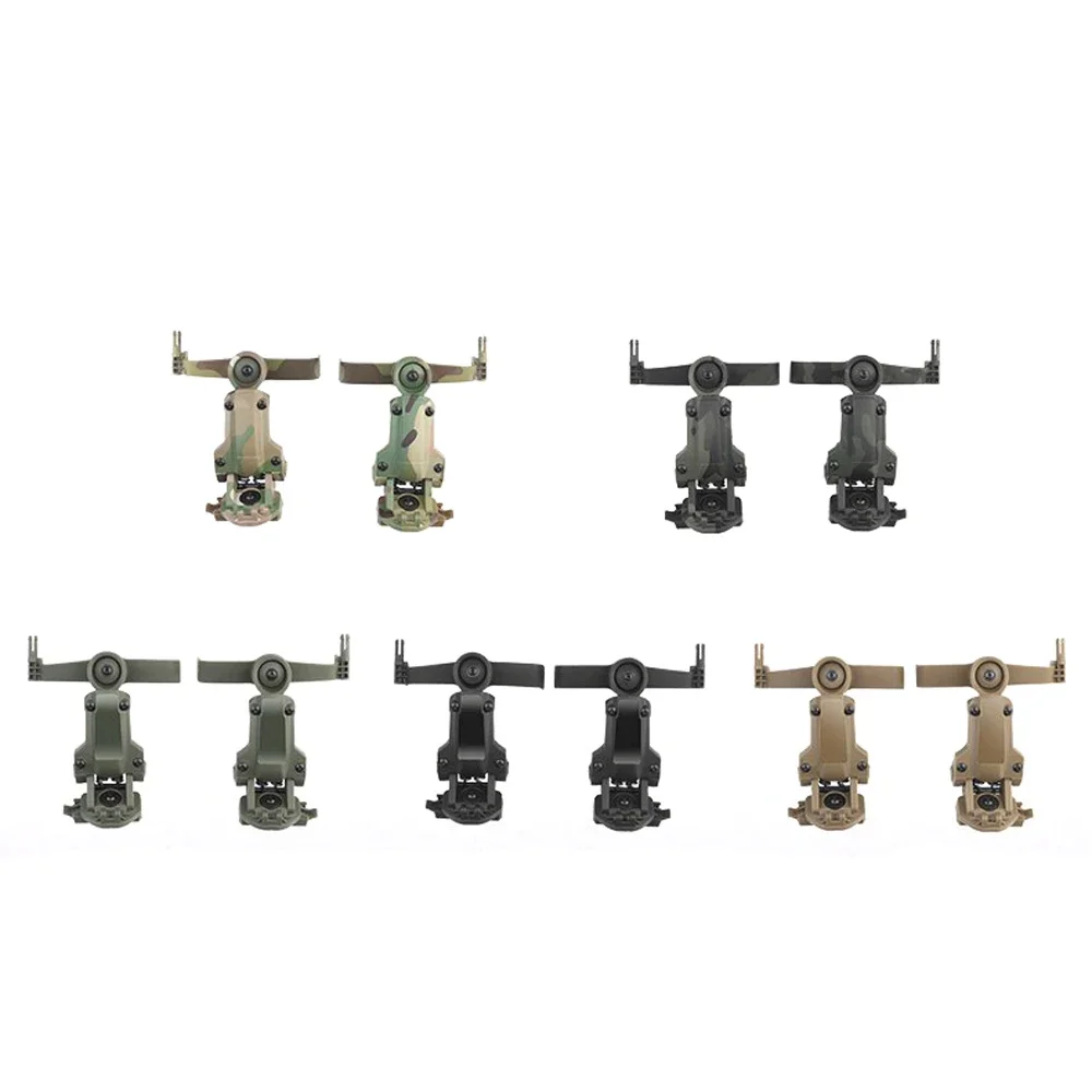 Adaptador de montaje en riel para casco de auriculares tácticos, soporte de guía para casco para OPS CORE ARC/Wendy M-LOK Rail COMTAC3, auriculares c-ser