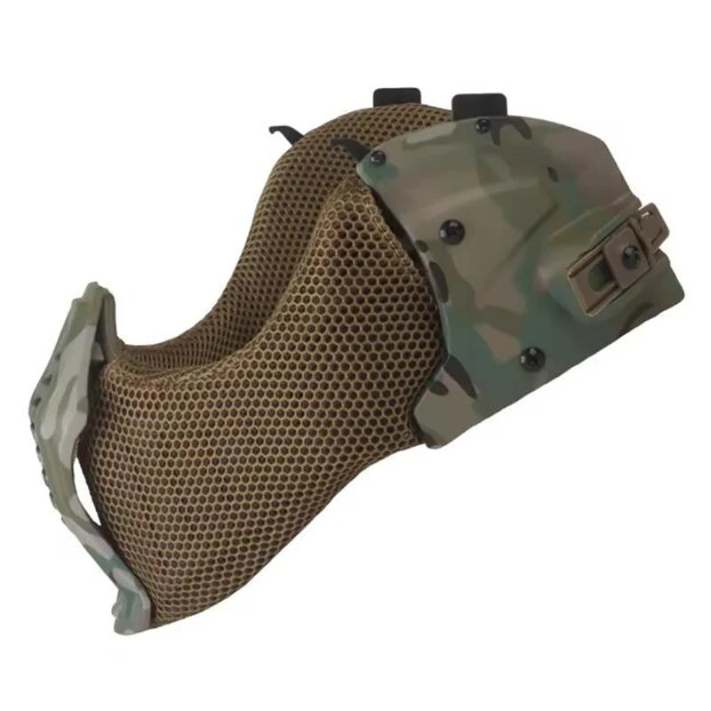 Casco Wendy versión 3,0 máscara protectora bucal especial mandíbula todo terreno espuma transpirable EVA para deportes tácticos al aire libre - imagen 2