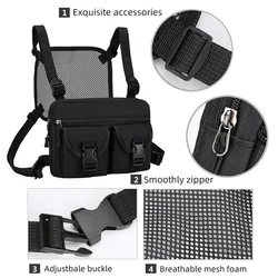 Bolsa pecho MOLLE ripstop – Táctica outdoor