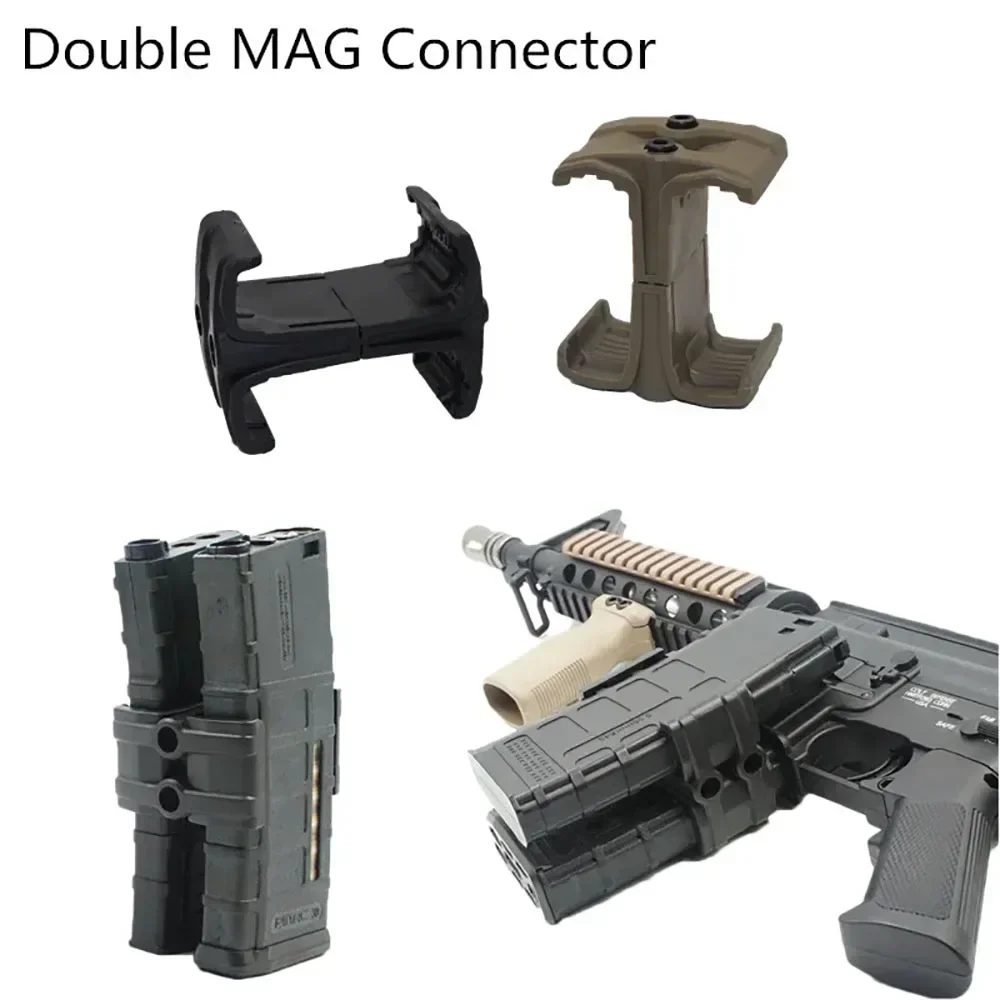 Acoplador doble para recarga ágil en airsoft