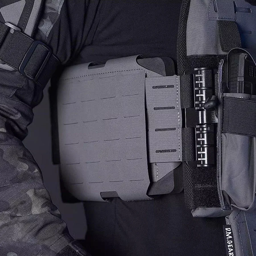 DMgear chaleco táctico Molle placa lateral bolsa conjunto ajustable JPC FCPC FCSK Panel de inserción bolsa de Panel lateral - imagen 2