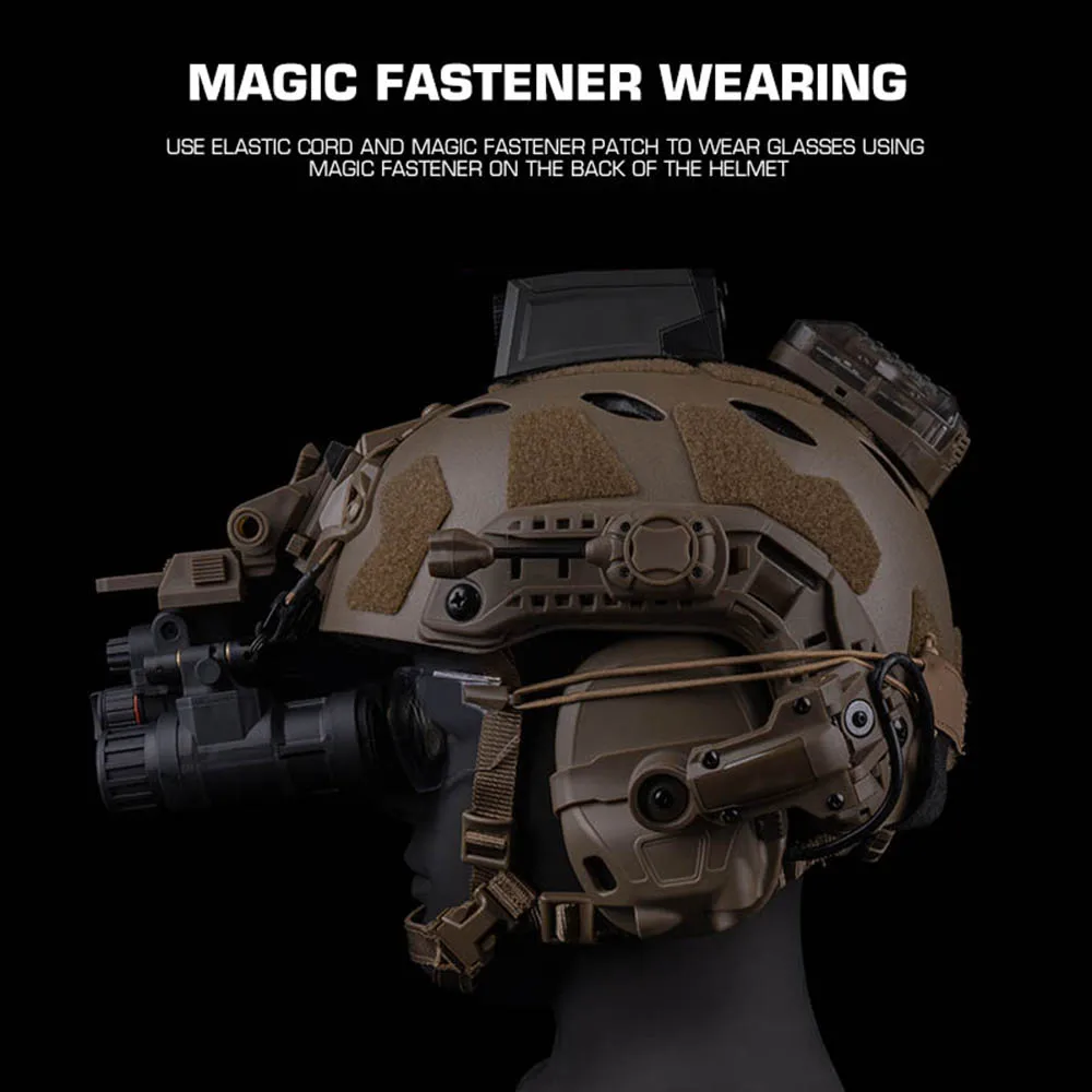 Gafas tácticas para tiro W810, gafas de sol a prueba de viento, gafas de seguridad para ciclismo y motocicleta, gafas tácticas para caza y Paintball - imagen 3