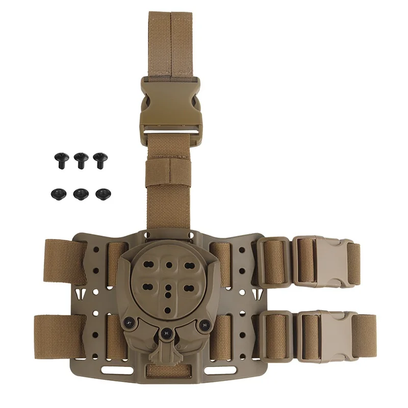 Plataforma drop leg táctica para funda de pistola – Nylon regulable