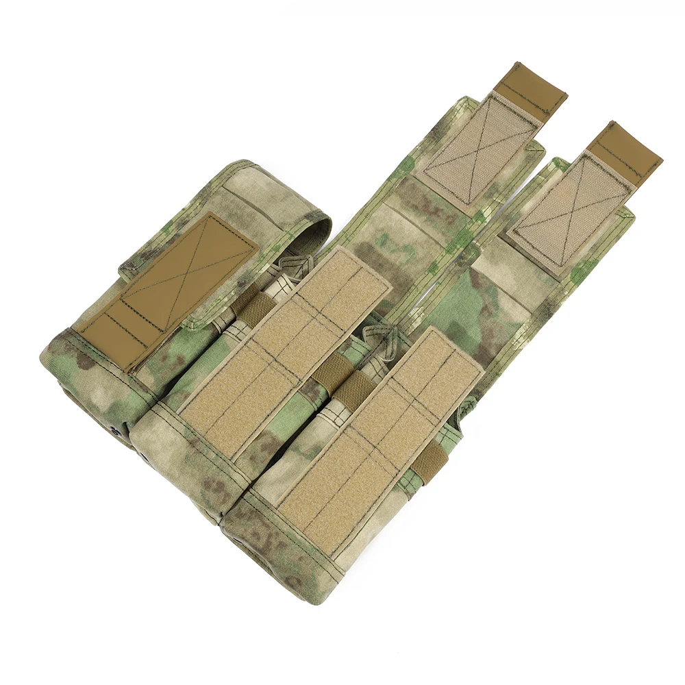Emersongear táctico para AK 762 Triple bolsa para revistas 7,62 Mag bolsa Panel para Rifle Milsim caza senderismo entrenamiento combate deporte Nylon - imagen 5