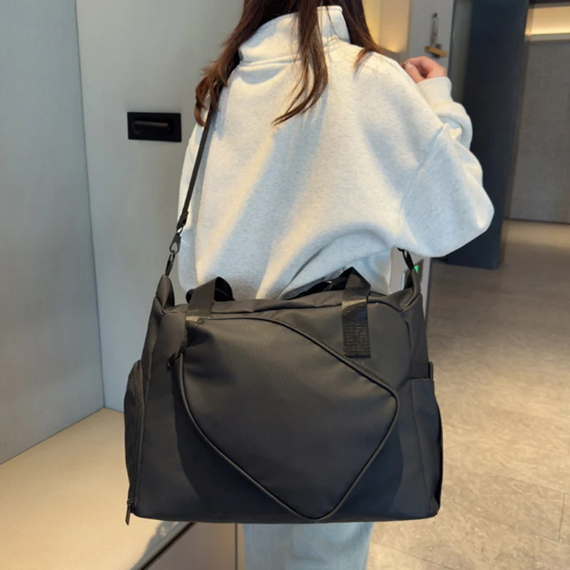 Bolsa deportiva para Pickleball, bolsas para gimnasio, Fitness, Yoga, con paquete de zapatos, bolso de viaje, bolsa para senderismo al aire libre en seco y húmedo, funda para acampar, mochila escolar para la universidad - imagen 3
