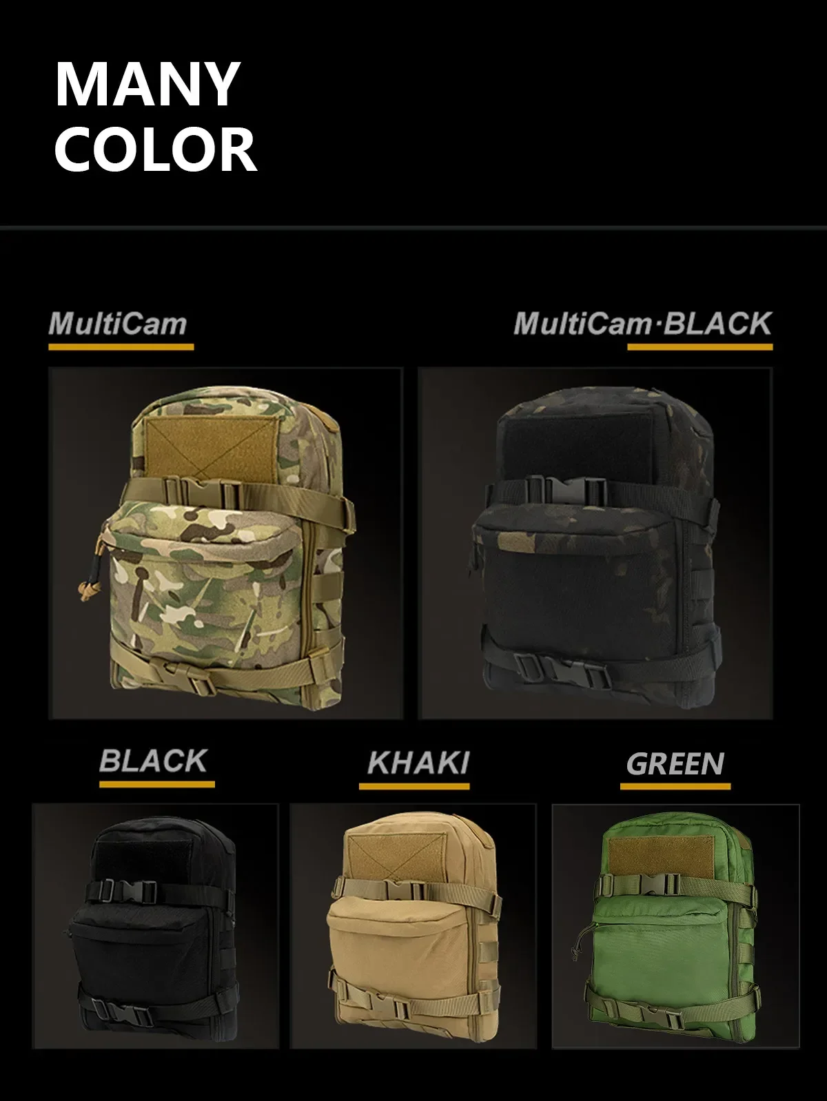 Mochila de alta calidad para exteriores, chaleco táctico suave, impermeable, a prueba de insectos, senderismo, Camping, caza, juego de supervivencia - imagen 4