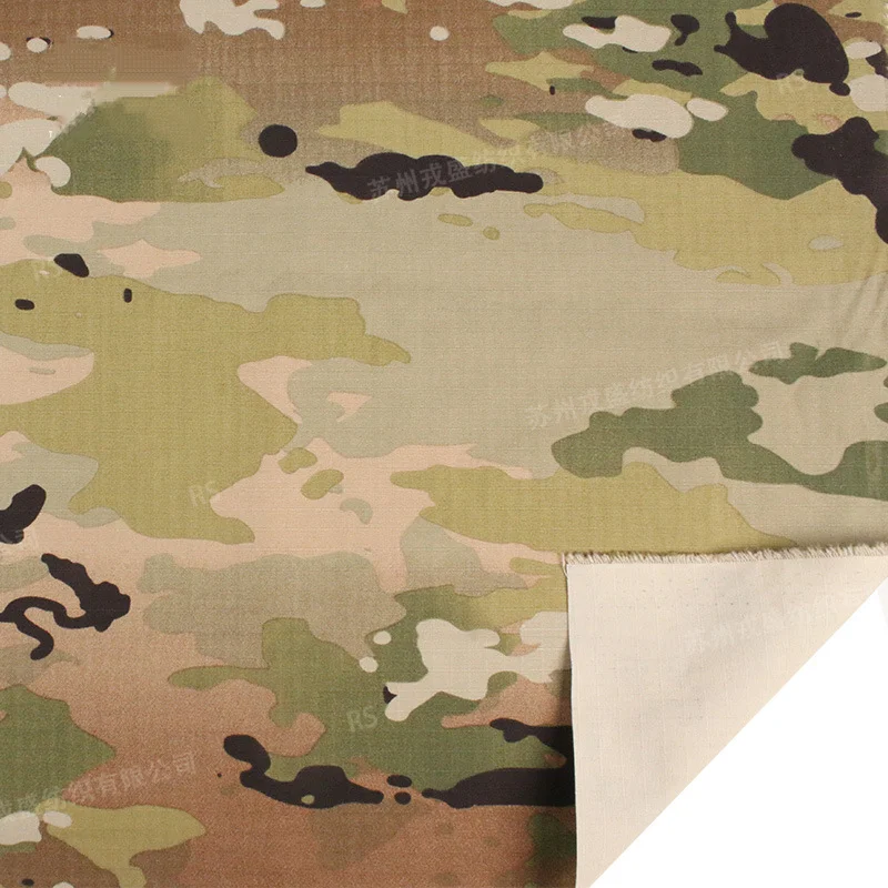 Camuflaje nieve NYCO impermeable – Tejido táctico resistente IR - imagen 5