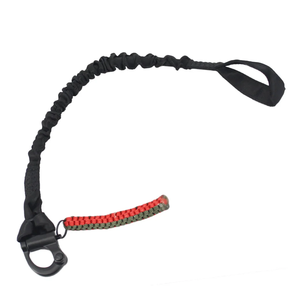 Fwoyonze-cuerda de seguridad táctica de liberación rápida para exteriores, cordón de retención retráctil, Kit de supervivencia para caza, eslinga de rescate - imagen 3