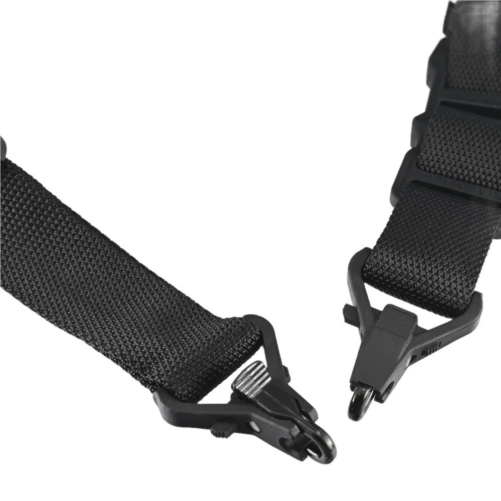 Eslinga táctica para Rifle de 2 puntos, correa de nailon ajustable de liberación rápida para caza y Airsoft - imagen 3
