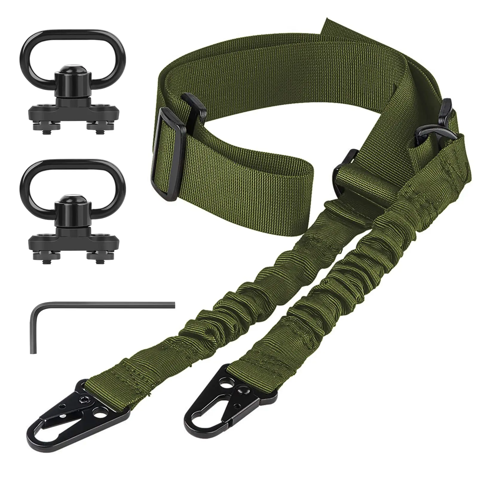 MidTen-arnés de cintura táctico, versión militar CP AVS, equipo de cinturón de perfil bajo, correa de hombro, eslinga para Rifle al aire libre, 1 Uds. - imagen 2