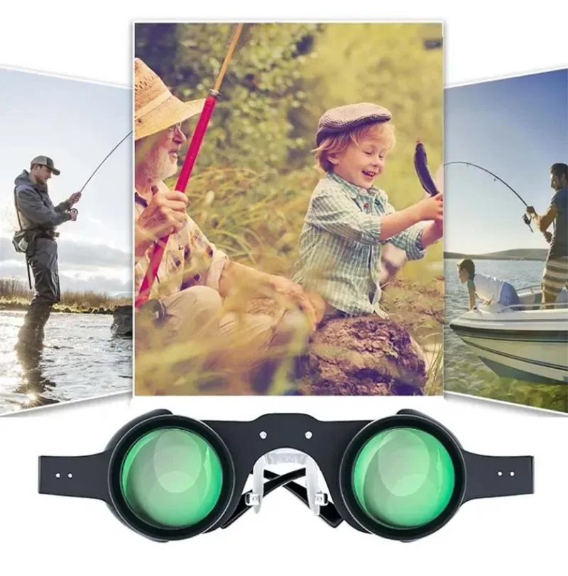 Binoculares de visión nocturna para hombres y mujeres, gafas de telescopio de pesca, lupa con zoom para caza y senderismo, herramienta para acampar al aire libre - imagen 2