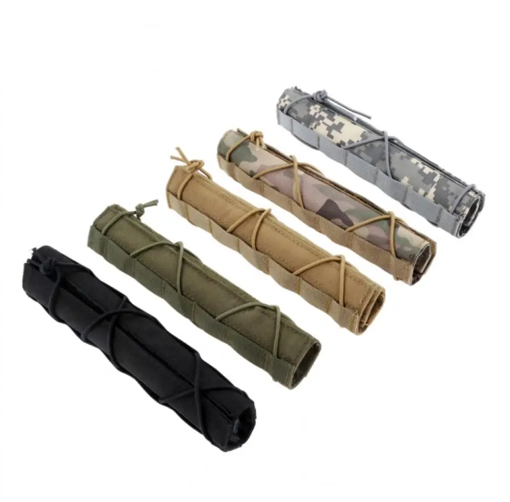 Cubierta de camuflaje de francotirador táctico, protección de silenciador, equipo táctico CS, nuevo - imagen 5