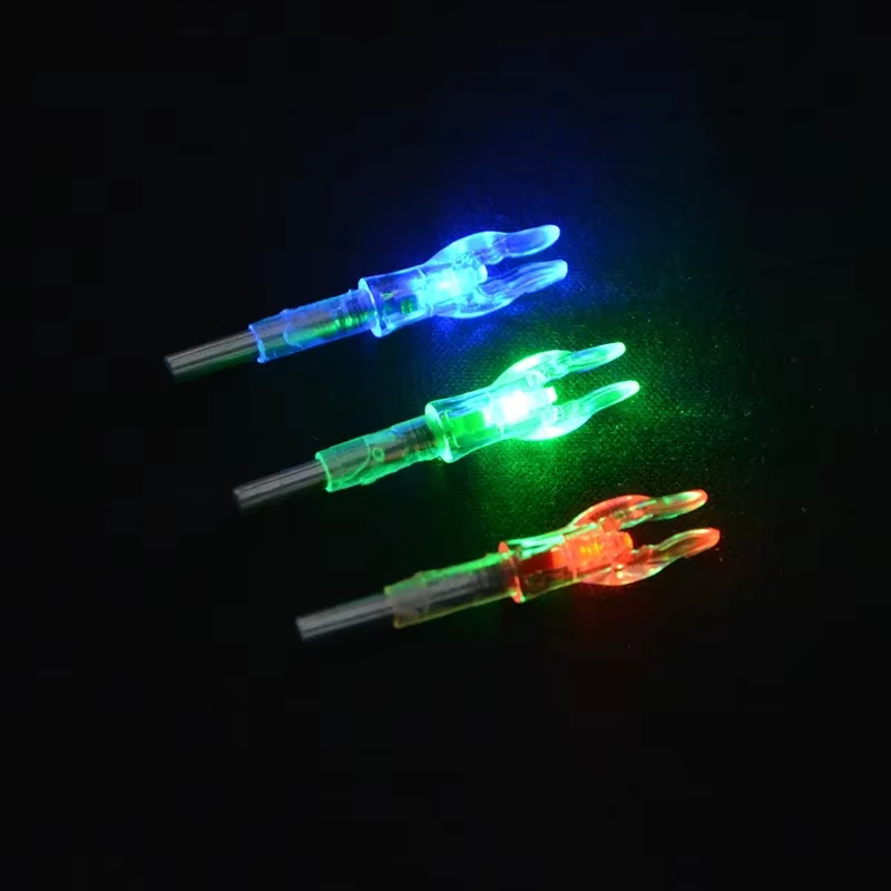 Nock iluminado LED para arco de caza – Fijador luminoso automático - imagen 3