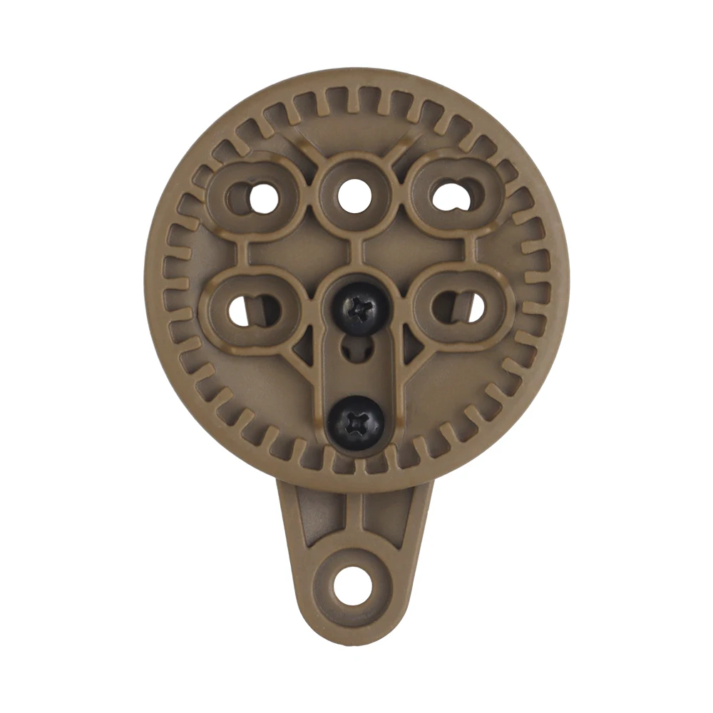 Funda táctica para pistola Molle, Kit de desconexión rápida, adaptador de funda de plataforma con ángulos de 360 grados para Glock 17 19 22 23 - imagen 3