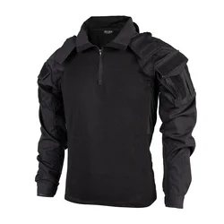 BACRAFT SP2 Camisa táctica negra de combate exterior