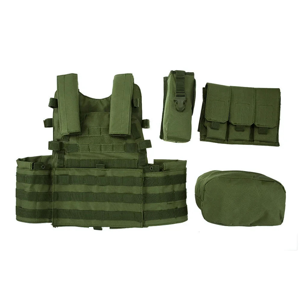 Chaleco táctico para hombre al aire libre, chaleco Modular para hombre, equipo de caza, chaleco portador de placa de carga con bolsillo de hidratación, equipo de caza - imagen 3