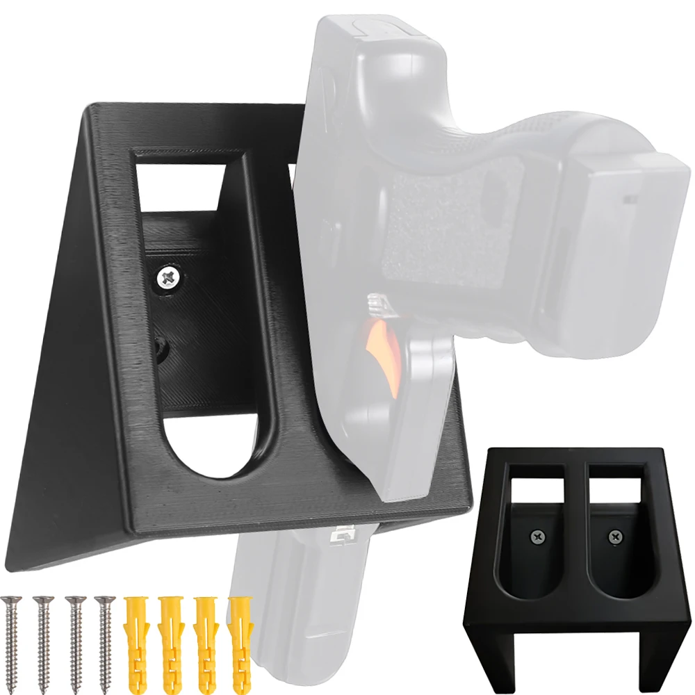 Estante táctico Universal para pistola, soporte de exhibición para pistola, soporte de almacenamiento de pistola superior plana montado en la pared, soporte para armas, colgador Airsoft