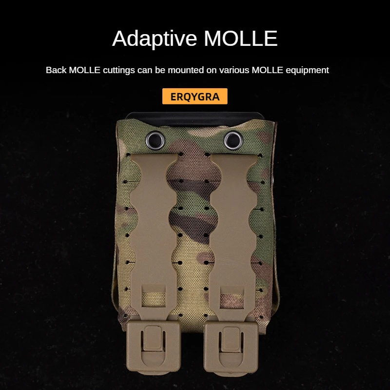 ERQYGRA-bolsa táctica WRC mejorada para Rifle Mag, sistema Molle de tiro CS, accesorios de Paintball, riñonera para caza y deportes al aire libre - imagen 4