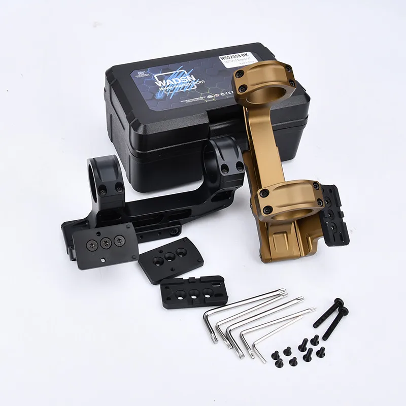 WADSN Airsoft táctico rápido Lpvo alcance montaje 30mm linterna de punto rojo para Rifle AR15 20mm Picatiny Rail accesorios de Base de mira - imagen 5