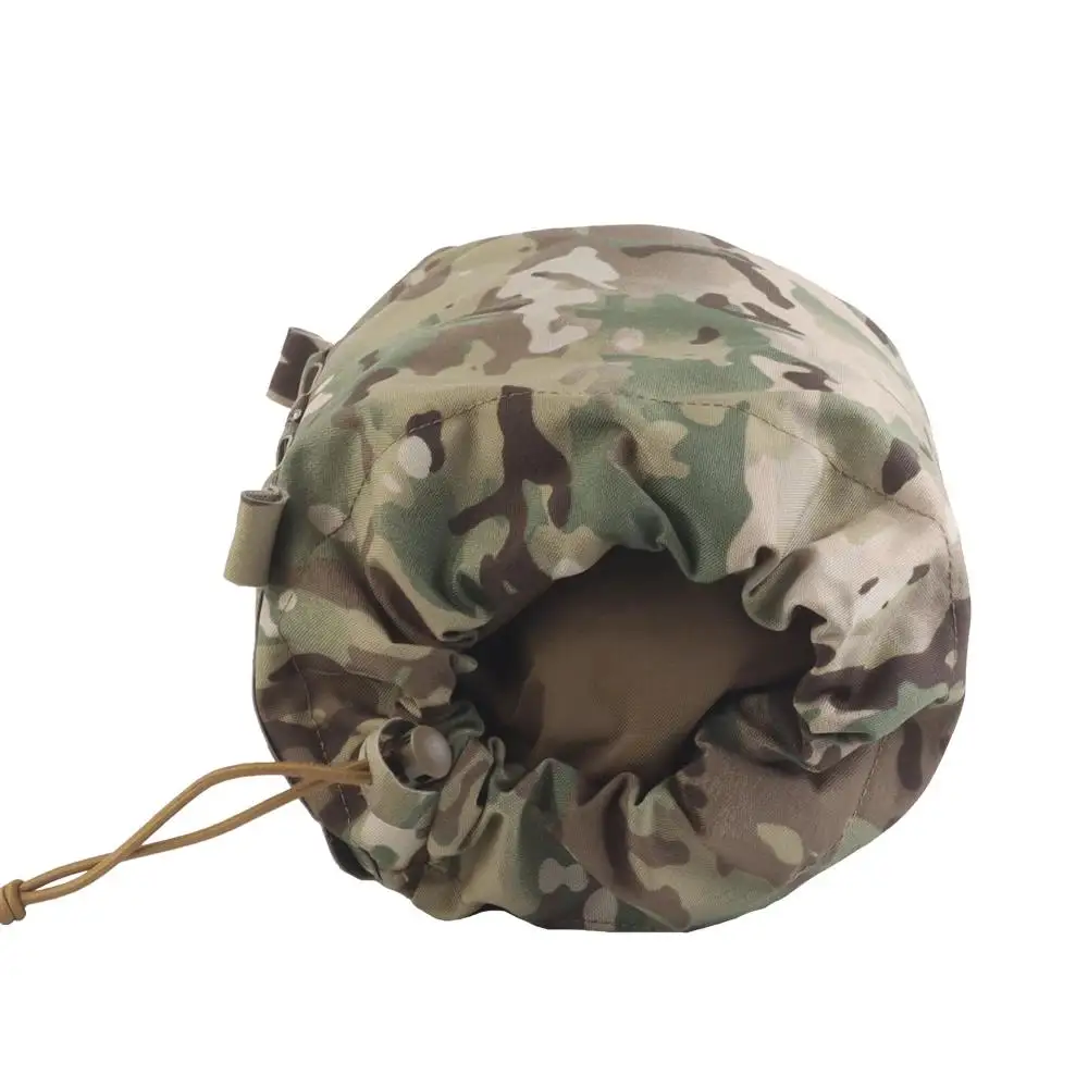 Bolsa táctica para máscara de Gas, ajuste de cordón elástico, herramientas de caza al aire libre, rollo de almacenamiento de ropa, 1 bolsa Molle Airsoft, riñonera de combate - imagen 4