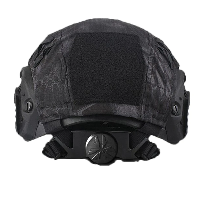 FG atacs-funda táctica para casco, circunferencia de la cabeza de 52-60cm, casco Airsoft, Paintball, equipo de juego de guerra, cubierta para casco rápido CS para exteriores - imagen 5
