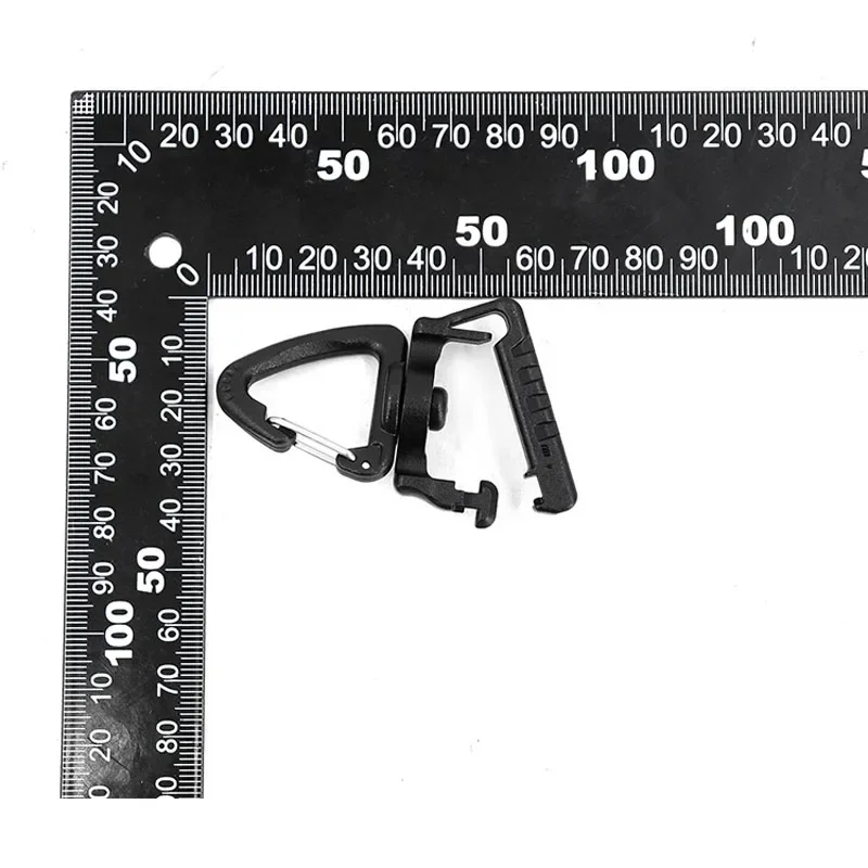 Hebilla de sujetadores de repuesto y liberación rápida con gancho triangular QA de seguridad con ganchos giratorios - imagen 3