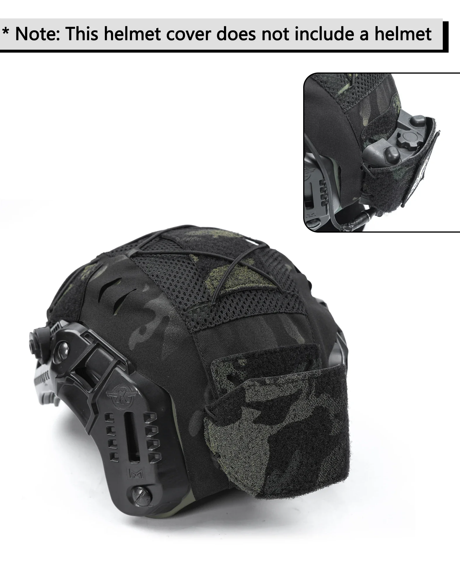 Dmgear Mtek cubierta de casco de malla casco táctico equipo de protección Airsoft caza accesorio al aire libre - imagen 2