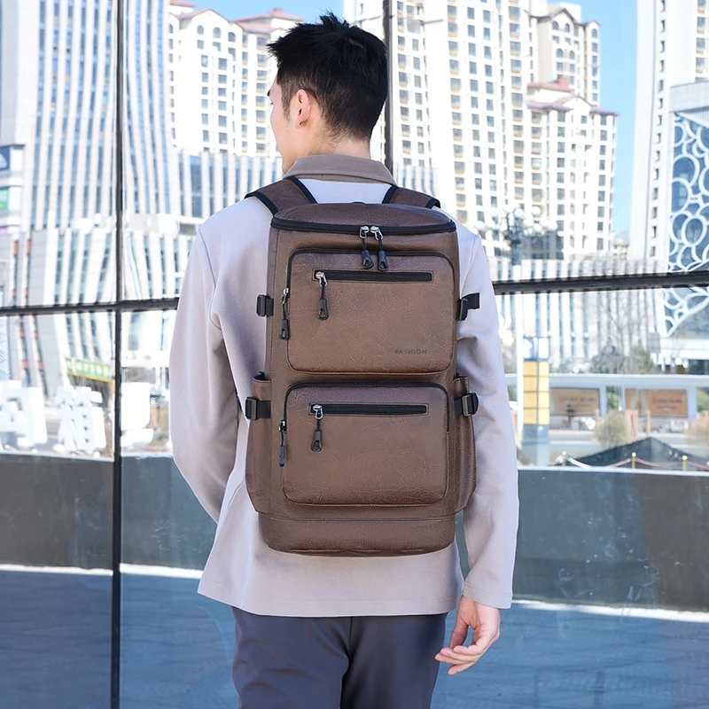 Mochila de gimnasio para escalada al aire libre, senderismo, Camping, gran capacidad, comando de negocios, viaje de corta distancia, mochila escolar para ordenador portátil - imagen 5