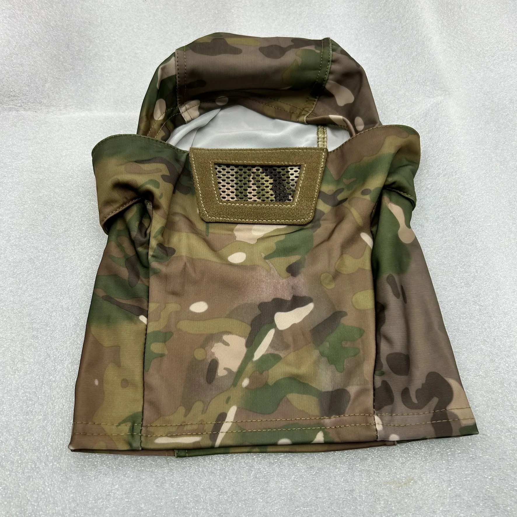 Pasamontañas de camuflaje táctico para ciclismo y exterior: máscara facial transpirable y resistente al viento con tela elástica acolchada suave - imagen 2