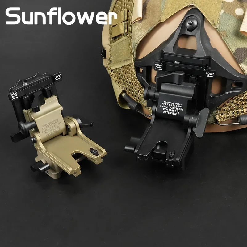 SOTAC-gafas de visión nocturna tácticas, soporte para casco, brazos NVG, soporte para casco de caza para PVS-7/PVS-14/PVS-15/PVS-18/PVS-31, accesorios - imagen 2
