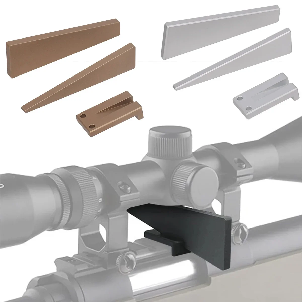 Aris 3 unids/set nivelador óptico Combo herramienta fácil de usar para marcos de nivelación montados en anillos o soportes de una sola pieza - imagen 3