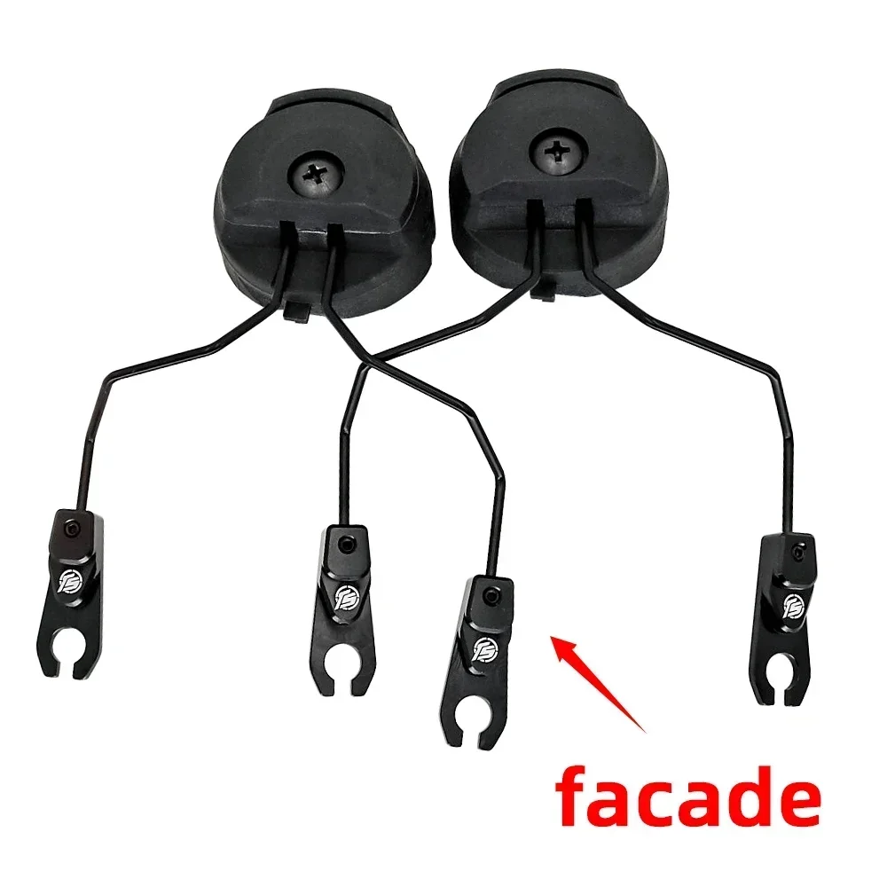 Casco táctico auditivo, adaptador de riel de arco de OPS-CORE, soporte de auriculares táctico militar Airsoft para auriculares de tiro MSA SORDIN - imagen 3