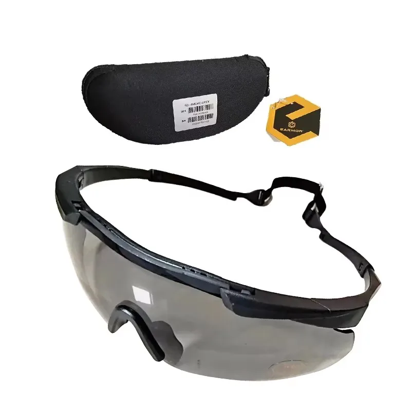 EARMOR-Gafas de tiro S01 Airsoft, lentes tácticos de seguridad, protección UV, gafas de sol para caza/Paintball - imagen 3