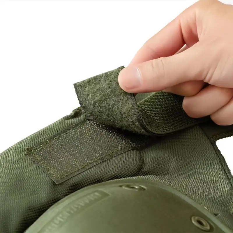 Juego de rodilleras y coderas tácticas: equipo a prueba de golpes de 4 piezas para entrenamiento de motociclismo y combate - imagen 3