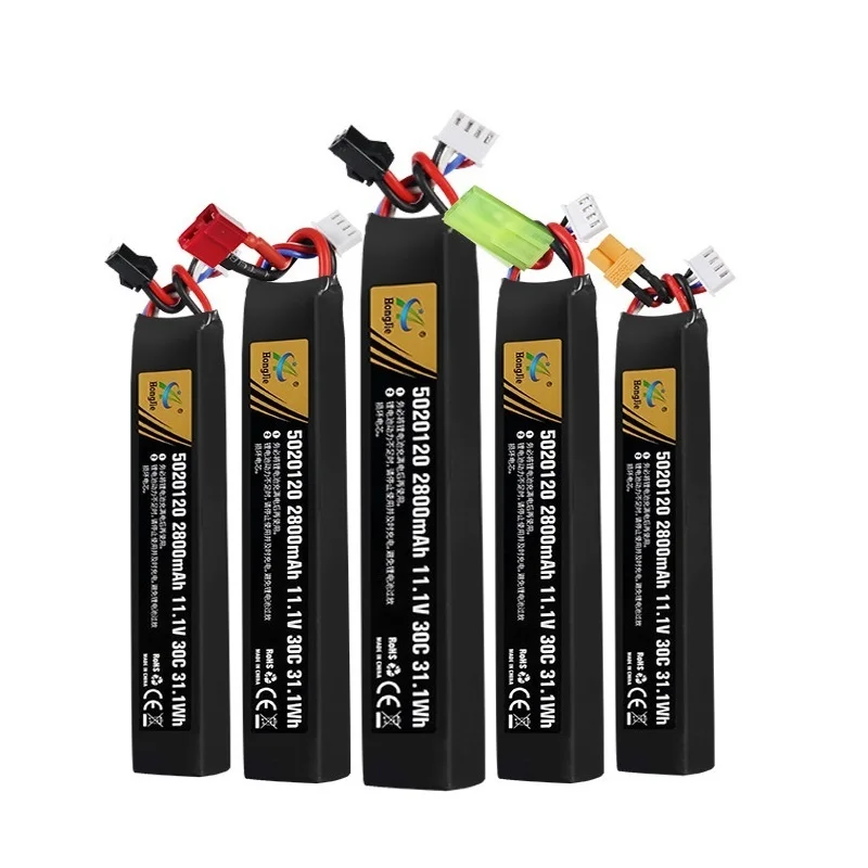 Pistola de agua RC Original Airsoft LiPo batería 11,1 V 3S 2800mAh 30C 5020120   Para Airsoft BB pistola de aire juguetes eléctricos piezas de pistolas - imagen 4