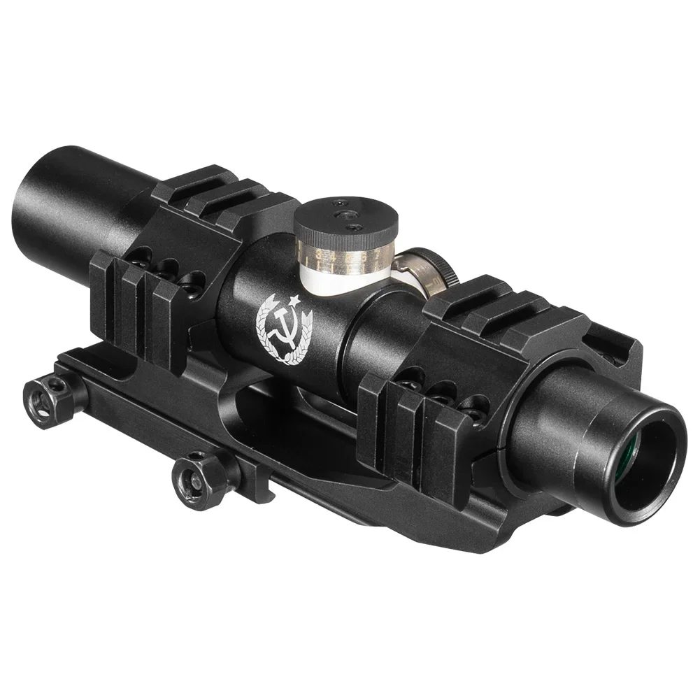 Mira óptica táctica para caza, lentes multicapa a prueba de golpes, retícula en T, mira telescópica para Rifle, 2025 3,5x - imagen 2