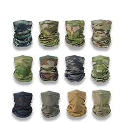 Babero protector cuello táctico camuflaje verano