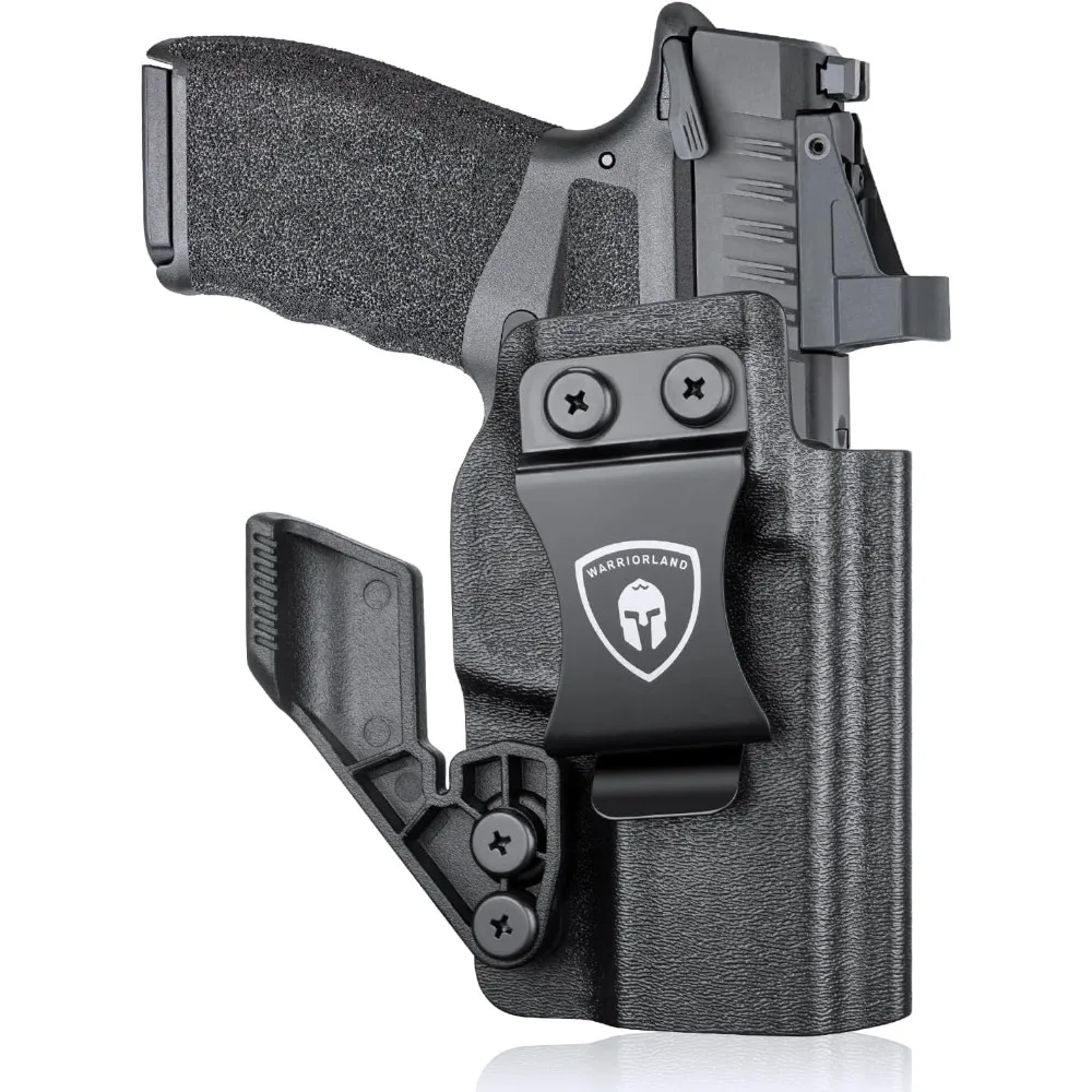 Solo apto para Hellcat Pro, funda Kydex, clip de cinturón totalmente metálico, clip de metal de 1,75 ", corte óptico, funda de transporte ocultadora IWB, mano derecha - imagen 3