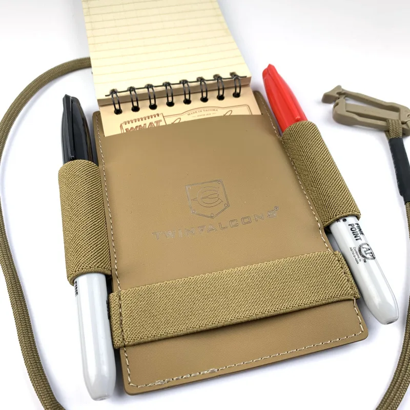 Cubierta táctica antipérdida para cuaderno, Bloc de notas de mano corta, TW 3x5 ", H007 - imagen 3