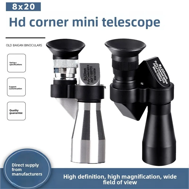 Monocular 8x20 impermeable compacto para acampada y exteriores - imagen 3