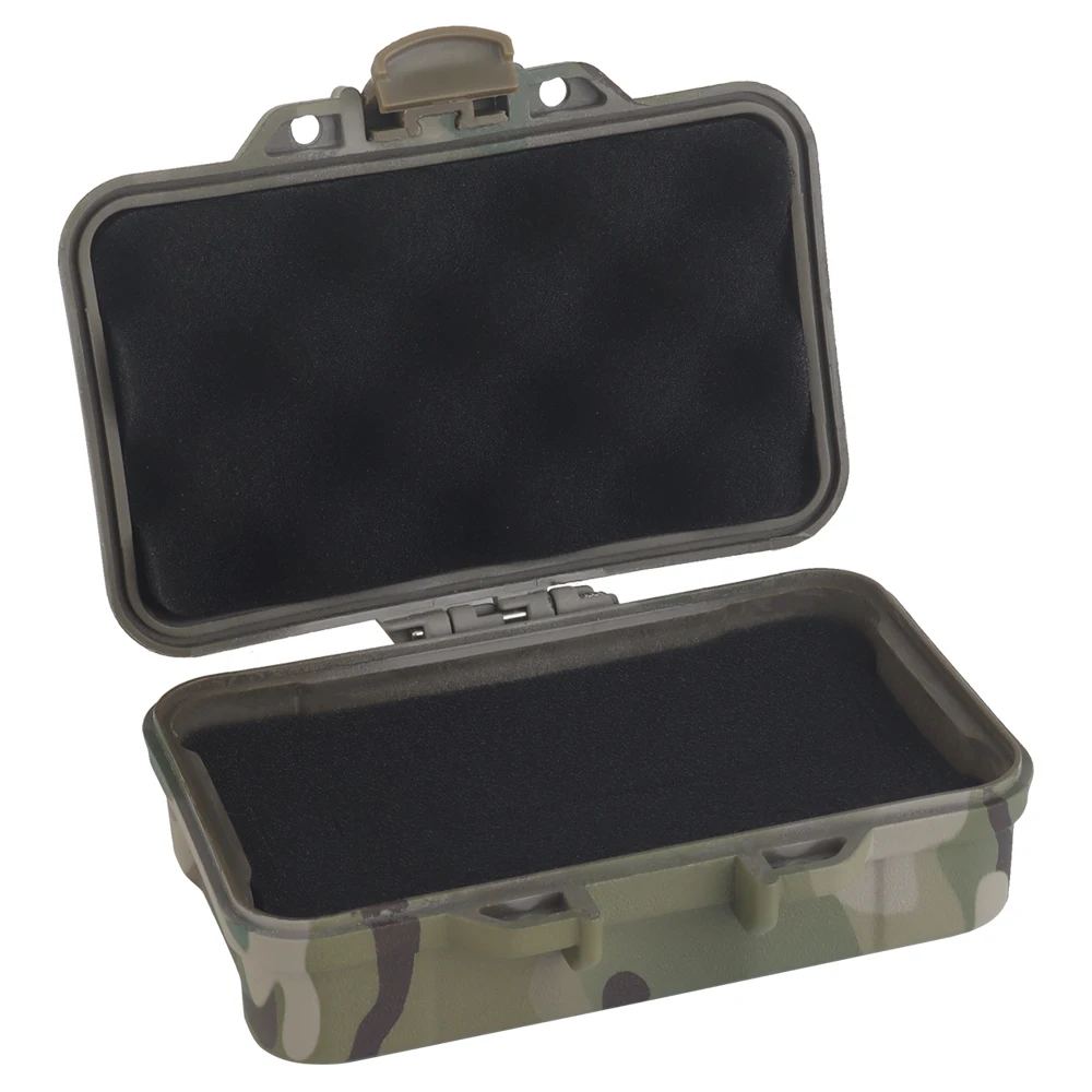 Caja contenedora a prueba de golpes antipresión, caja protectora de plástico duro impermeable a prueba de golpes, caja de herramientas con espuma - imagen 5