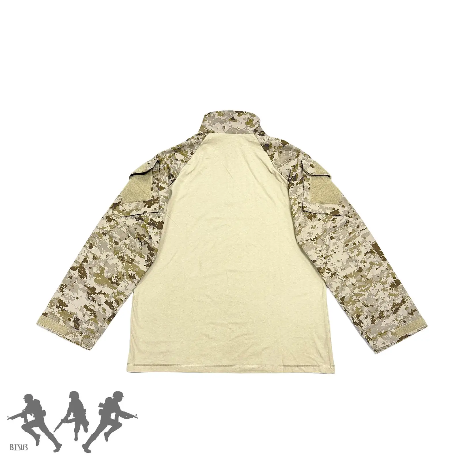 Nueva versión al aire libre CP estilo táctico G2 traje de rana top/pantalones traje de entrenamiento AOR1/sello/tela antiroja - imagen 3