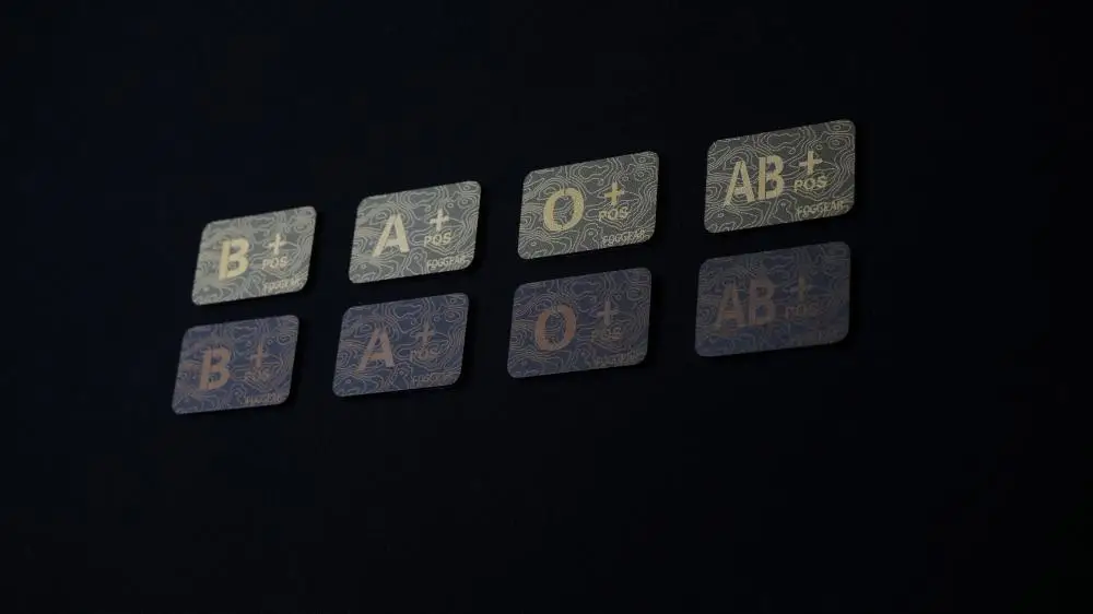 Placa K para el contorno de la sangre, insignia mágica - imagen 4