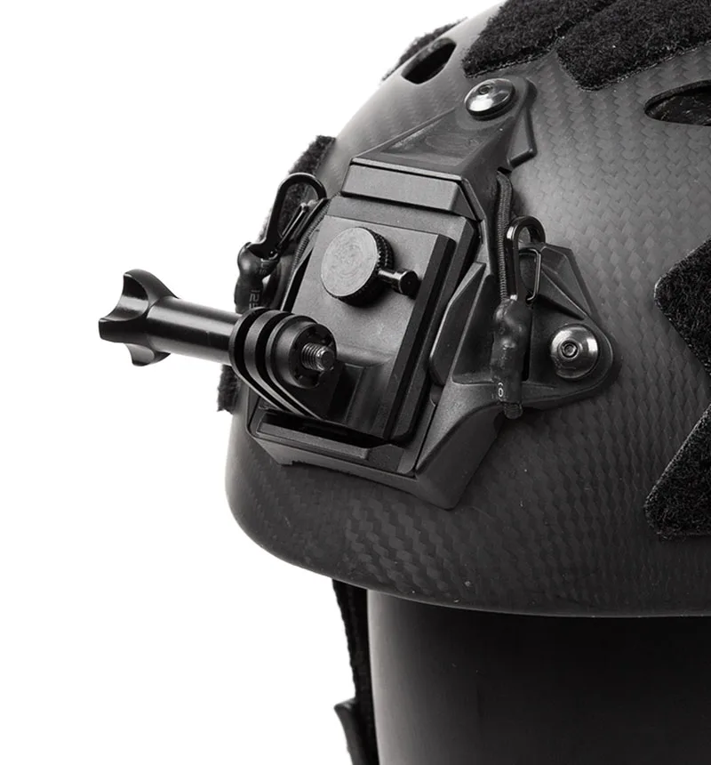 Cubierta táctica para casco, montaje adaptador de cámara de acción de liberación rápida - imagen 4