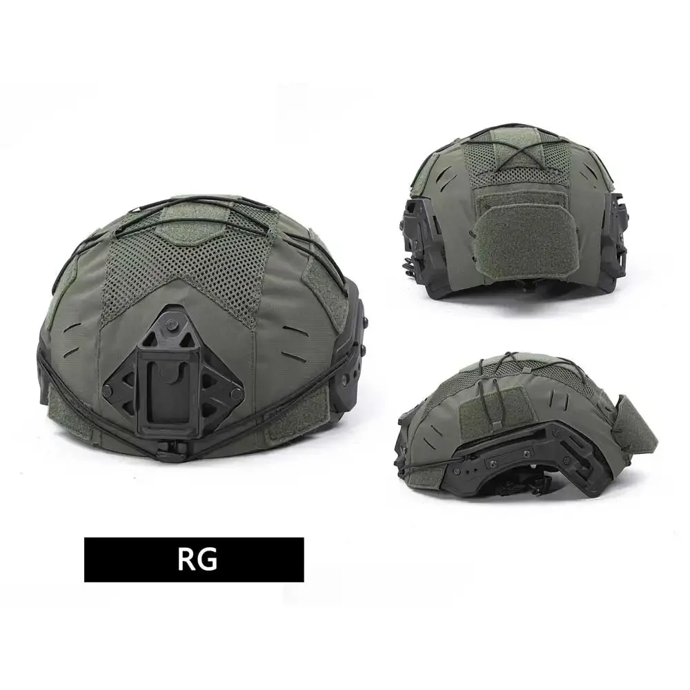 Dmgear-cubierta de casco de choque balístico, equipo táctico verde de guardabarros de malla, equipo de caza Airsoft, Wendy2.0, Exfil - imagen 3