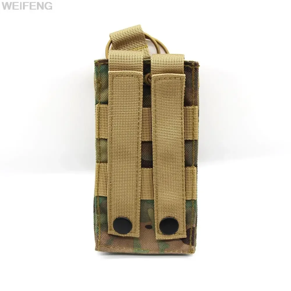 Bolsa táctica de camuflaje FG para revista M4 AR15 AK47 M16 7,62/5,56mm Molle bolsa monomando para Rifle accesorios de caza - imagen 4